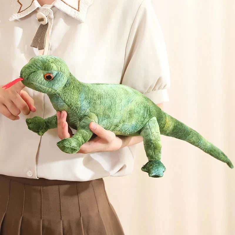 Vibrant Plush Reptile Stuffed Toy