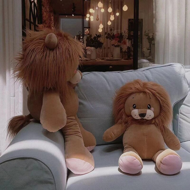 Cute Soft Lion Stuffed Animal Toy - Luxicro
