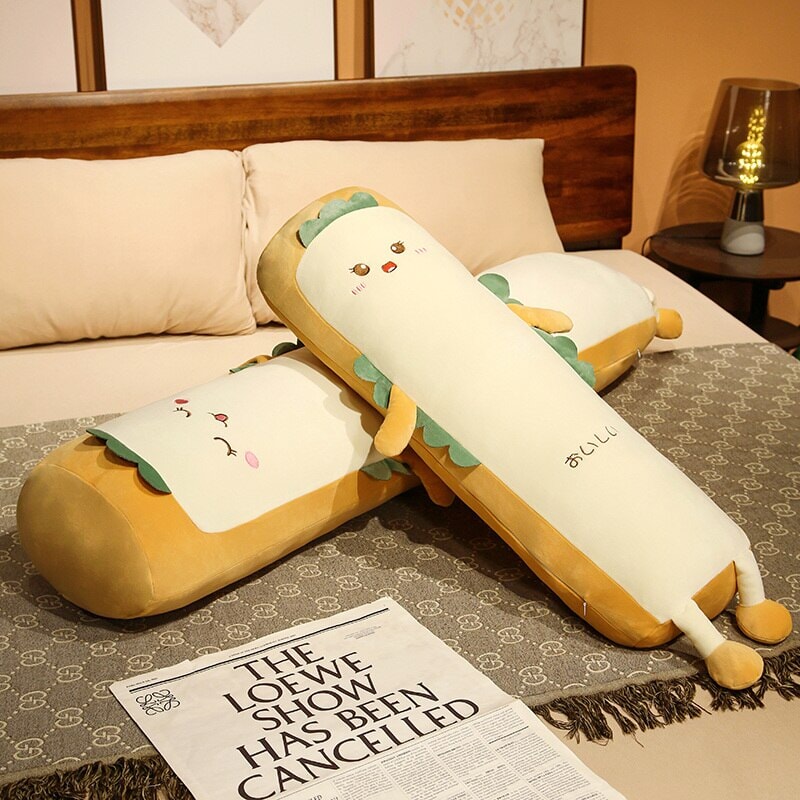 Big Plush Burrito Cushion Toy