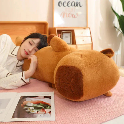 Big Cute Plush Capybara Teddy Toys