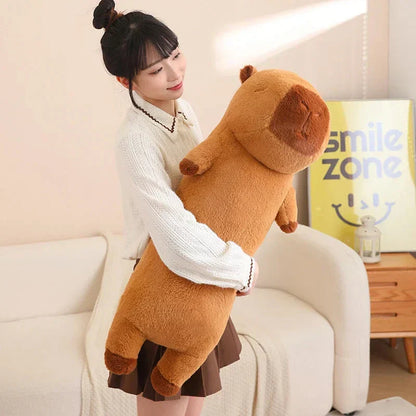 Big Cute Plush Capybara Teddy Toys