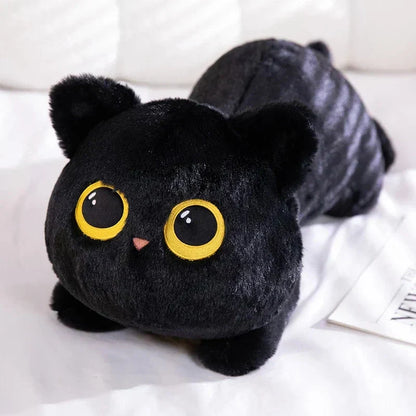 Cuddly Large Grey Plush Kitty Toys