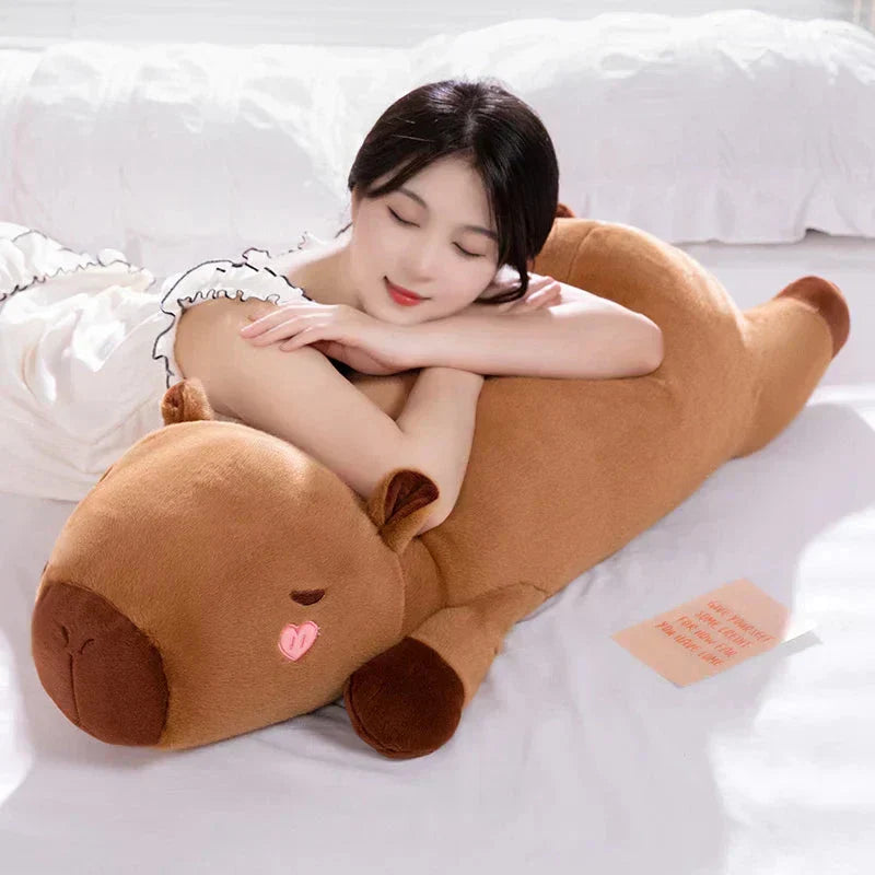 Cute Giant Cuddly Capybara Soft Toy - Luxicro