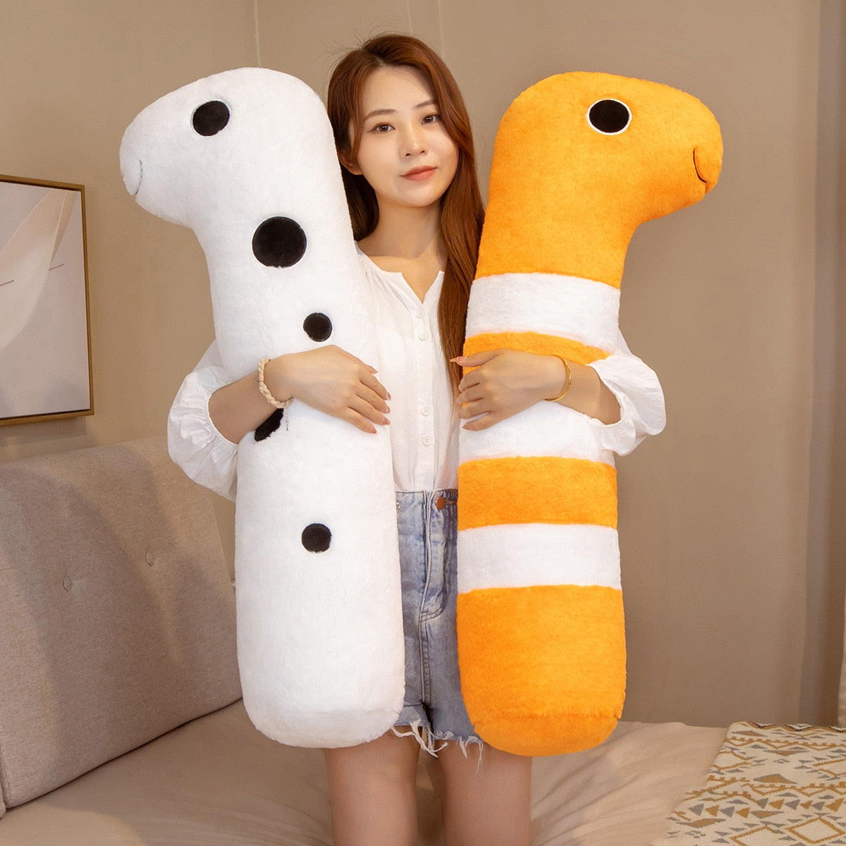 Vibrant Ocean Friendly Eel Stuffed Animals