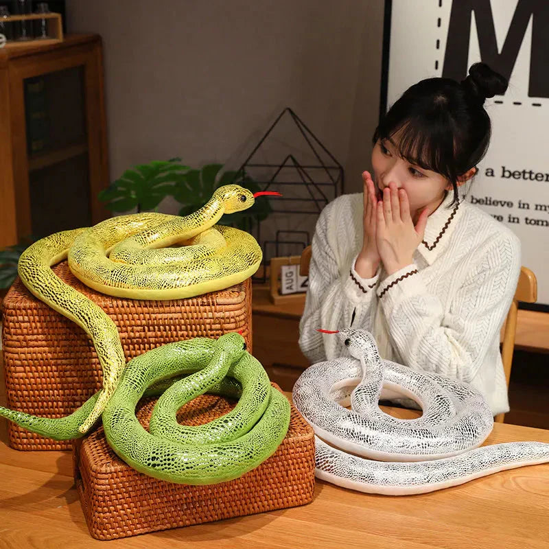 Colorful Large Glitter Snake Toys