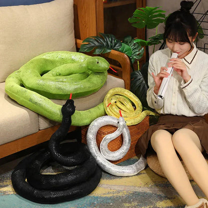Colorful Snake Cuddle Toys