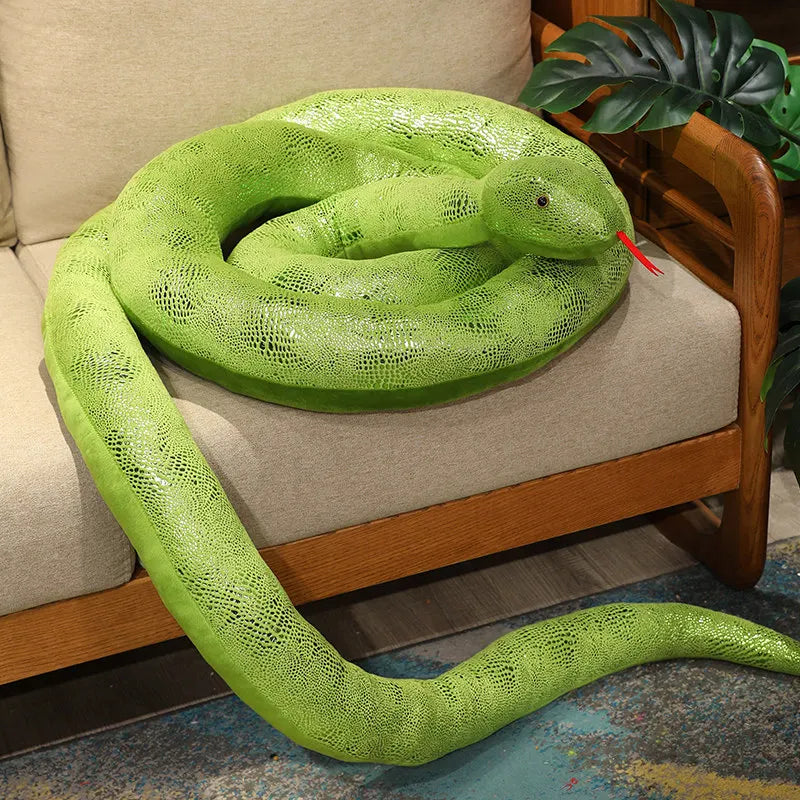 Colorful Snake Cuddle Toys