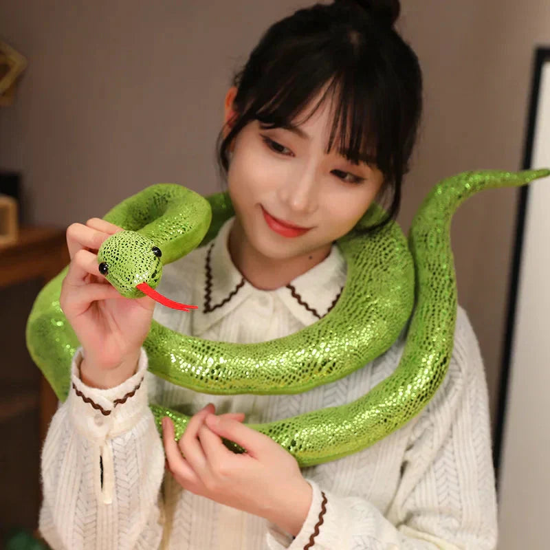 Colorful Snake Cuddle Toys