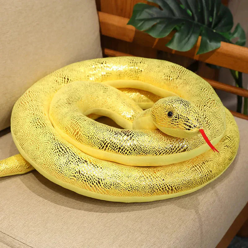 Colorful Snake Cuddle Toys