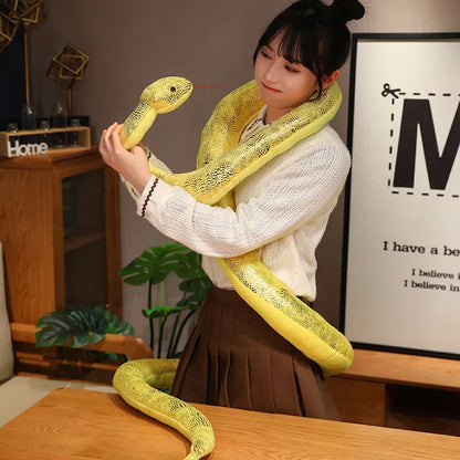 Colorful Snake Cuddle Toys
