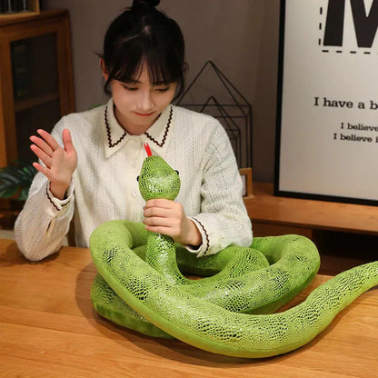 Colorful Snake Cuddle Toys