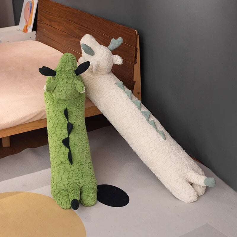 Plush Friendly Green Dragon Toys