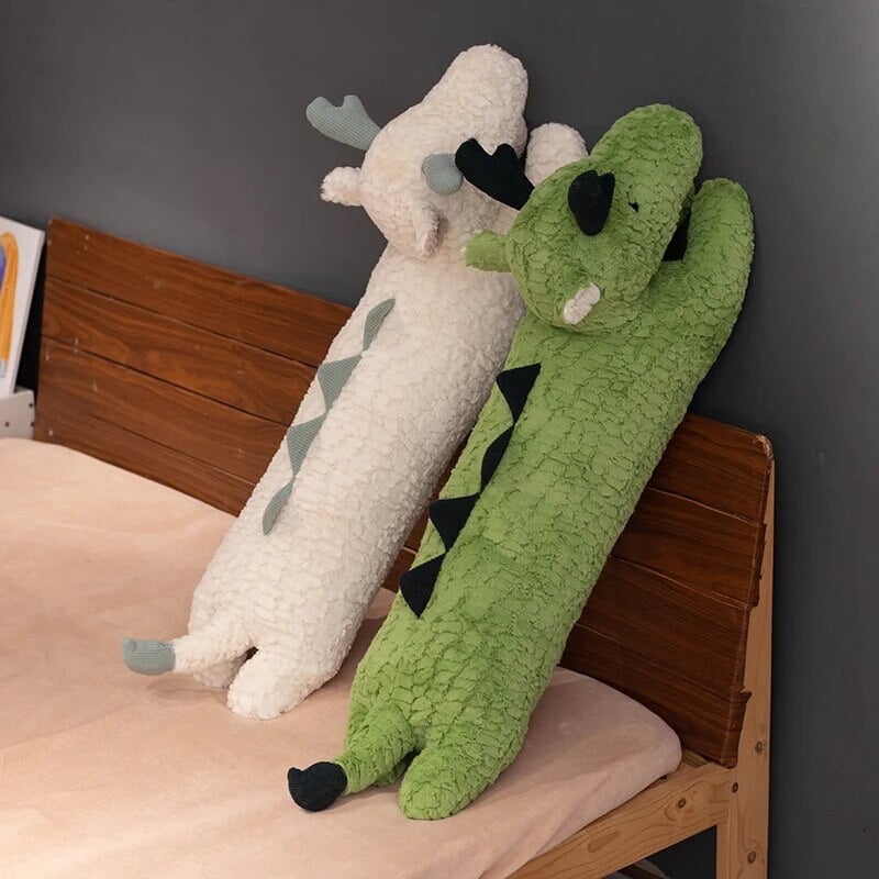 Plush Friendly Green Dragon Toys