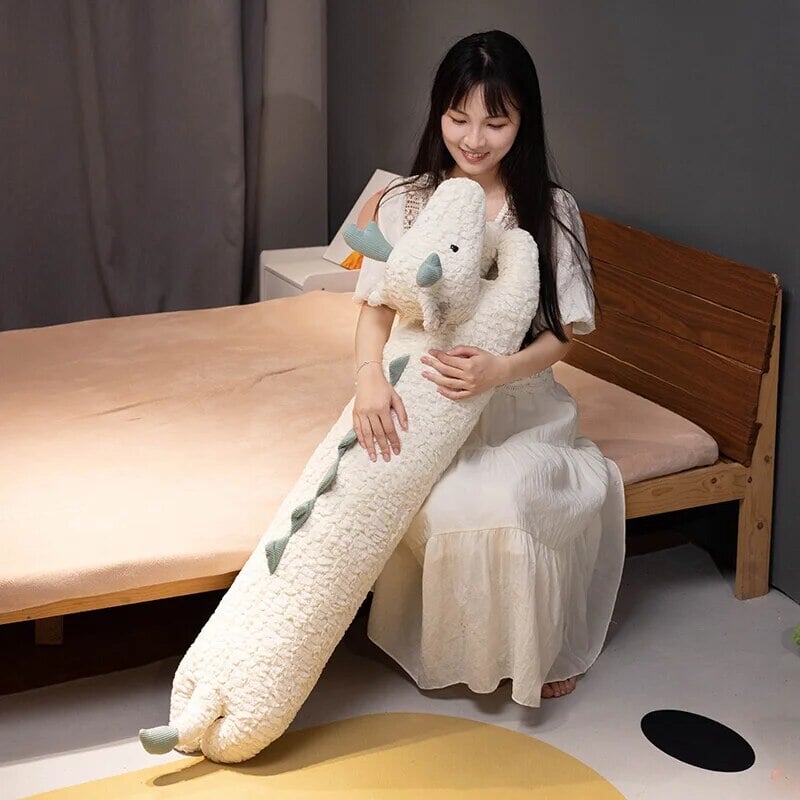 Plush Friendly Green Dragon Toys