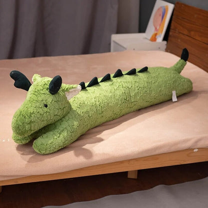 Plush Friendly Green Dragon Toys