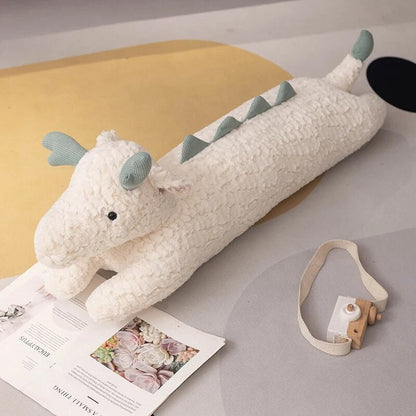 Plush Friendly Green Dragon Toys