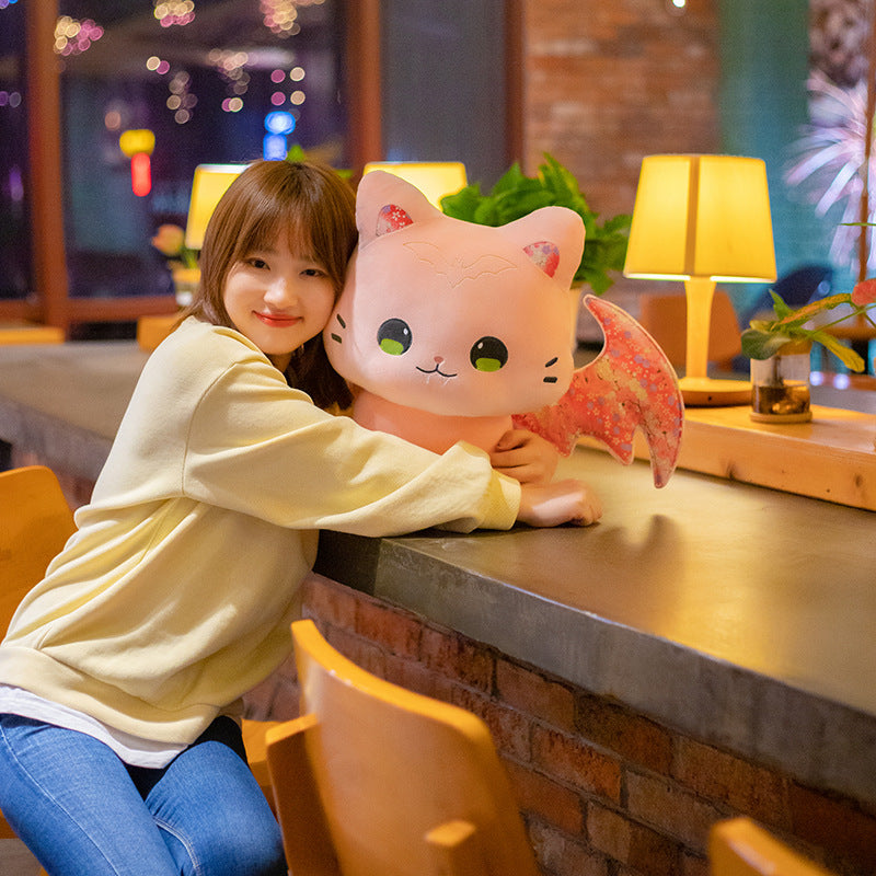 Cute Winged Cat Sakura Soft Plush Toys