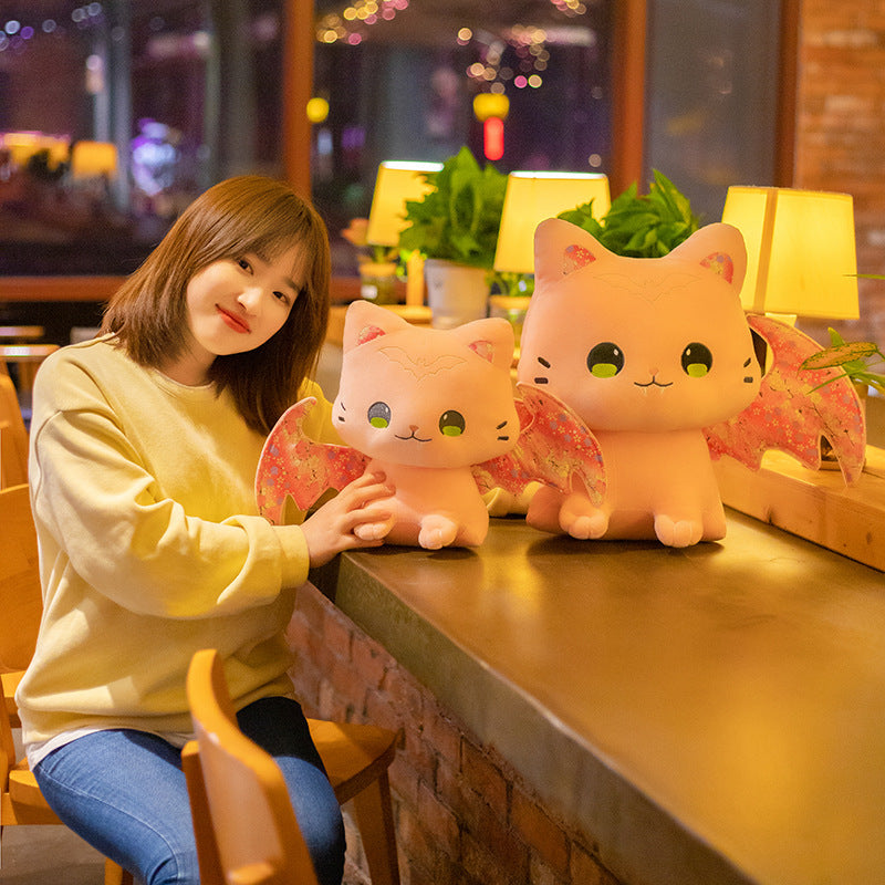Cute Winged Cat Sakura Soft Plush Toys