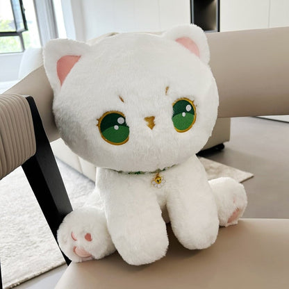 Adorable Fluffy Cat Plush Toy