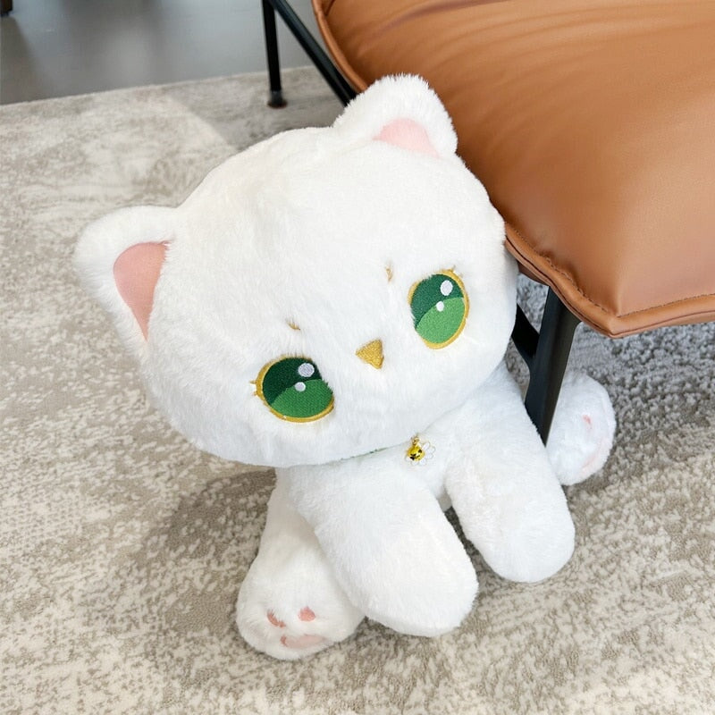 Adorable Fluffy Cat Plush Toy