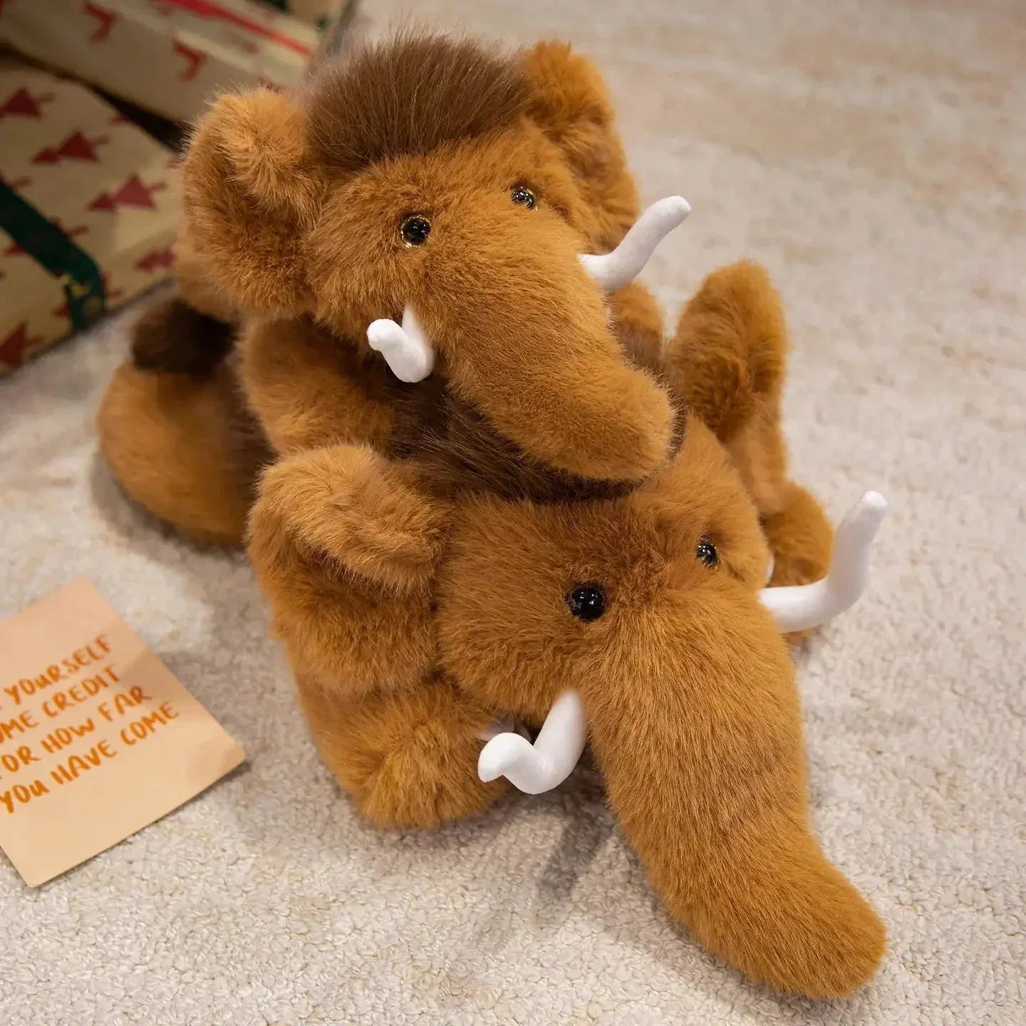 Cuddly Mammoth Soft Toy Plush