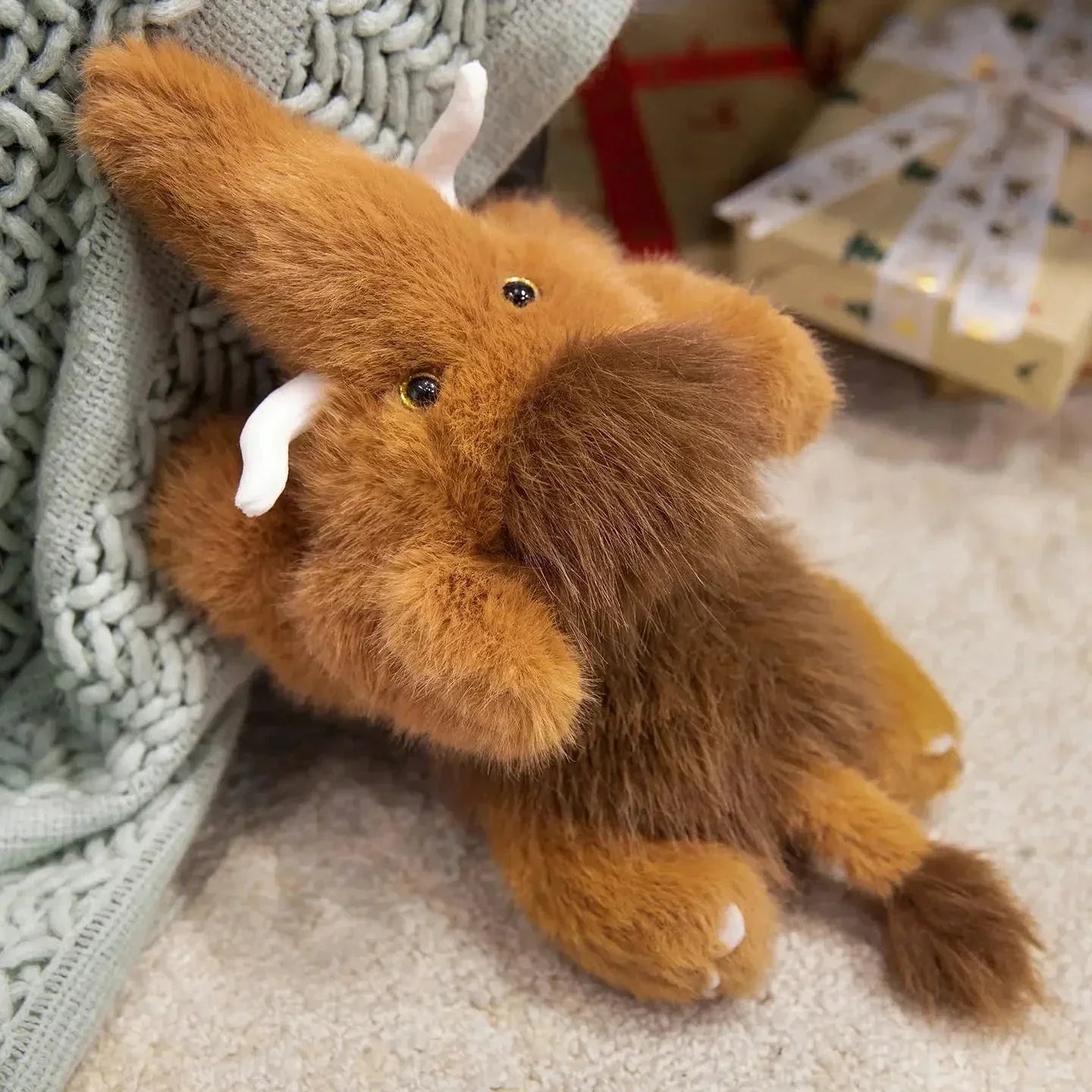 Cuddly Mammoth Soft Toy Plush