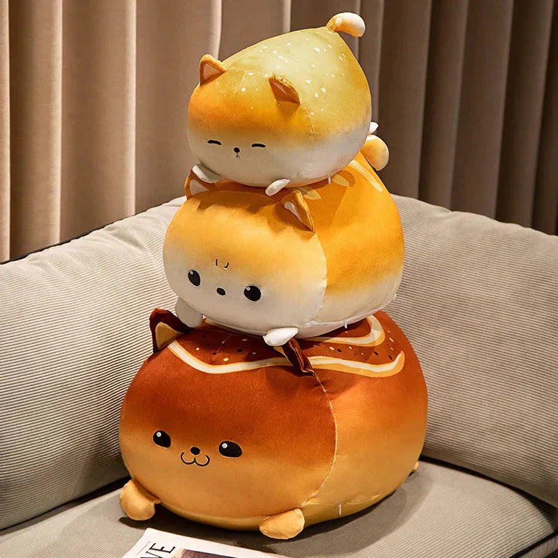 Cute Kitten Bread Plush Toys