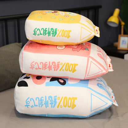 Soft Milk Box Cute Plush Toy
