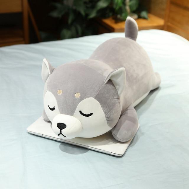 Snuggly Husky Soft Plush Toy