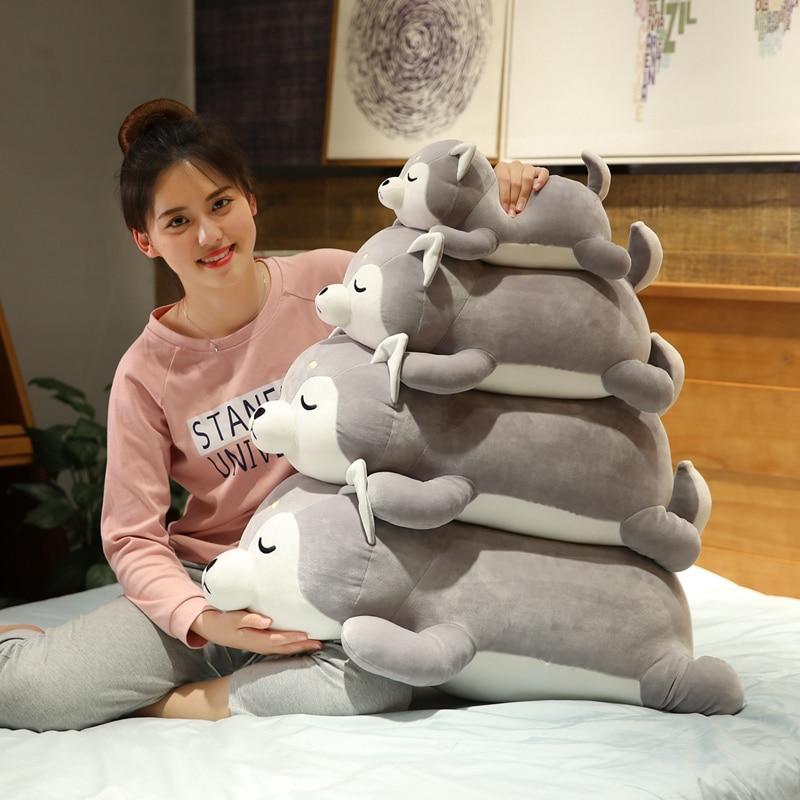 Snuggly Husky Soft Plush Toy