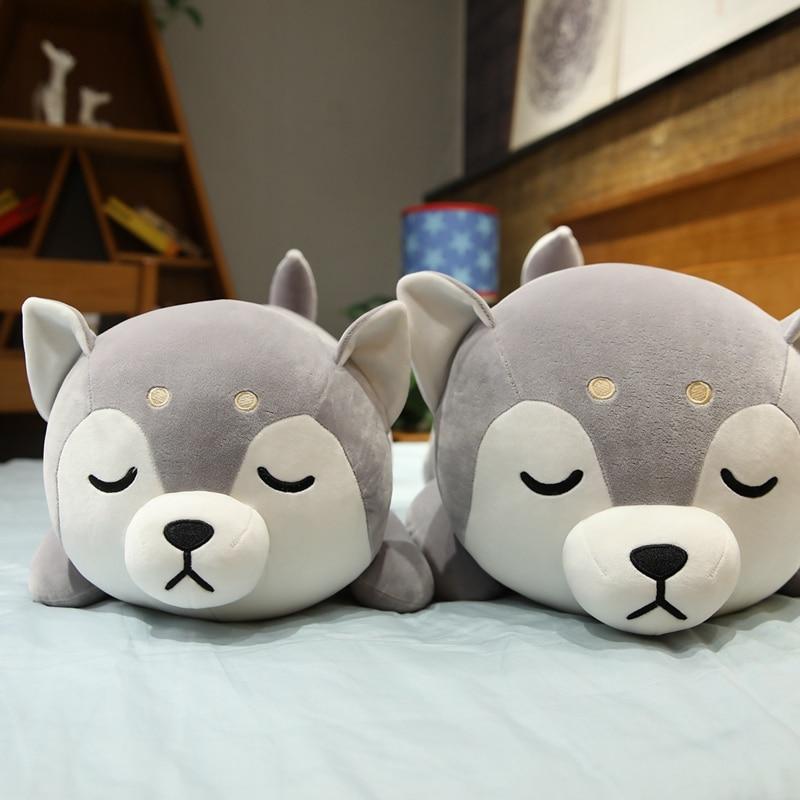 Snuggly Husky Soft Plush Toy
