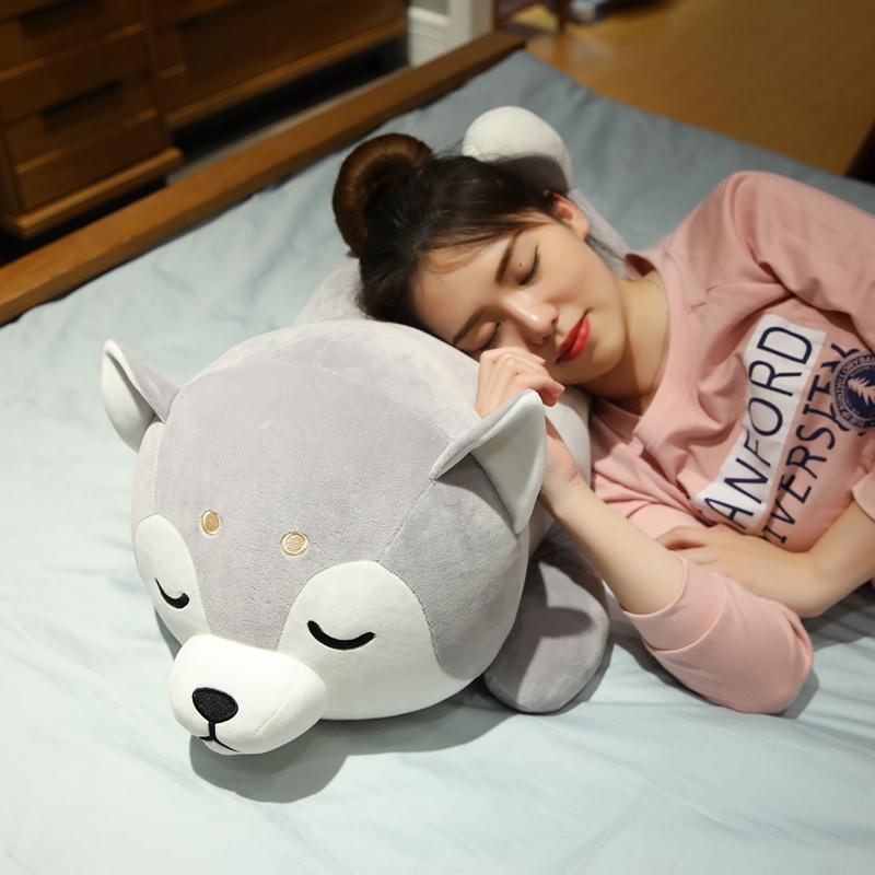 Snuggly Husky Soft Plush Toy