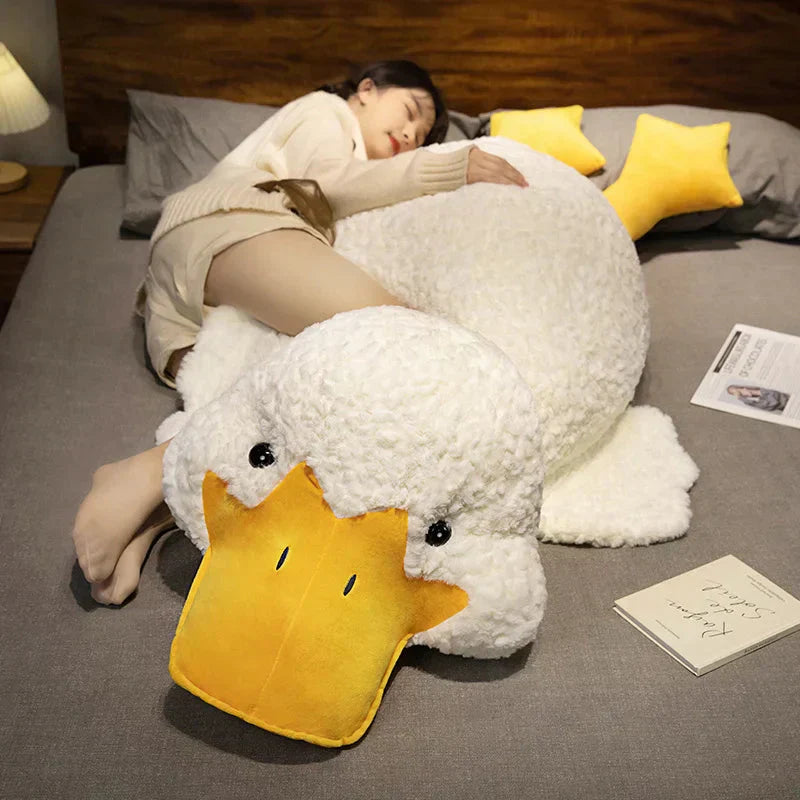 Big Soft White Duck Plush Toy