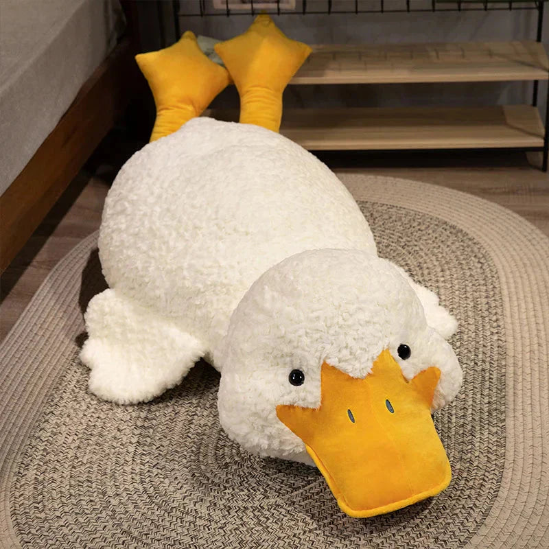Big Soft White Duck Plush Toy