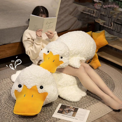 Big Soft White Duck Plush Toy