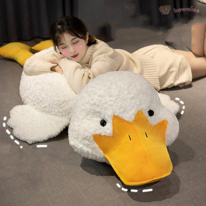 Big Soft White Duck Plush Toy