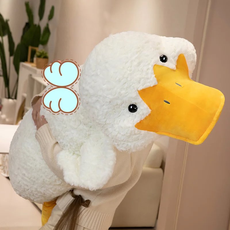 Big Soft White Duck Plush Toy