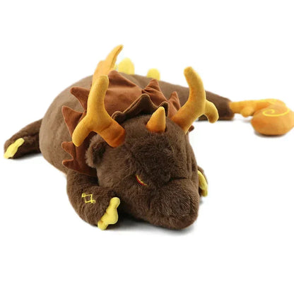 Soft Brown Dragon Genshin Plush Toy