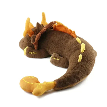 Soft Brown Dragon Genshin Plush Toy