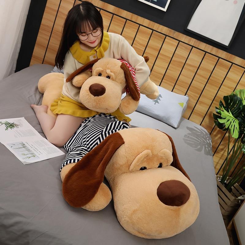 Soft Teddy Dog Cuddle Buddy