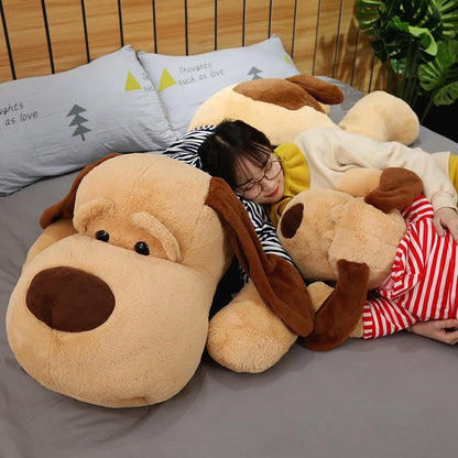 Soft Teddy Dog Cuddle Buddy