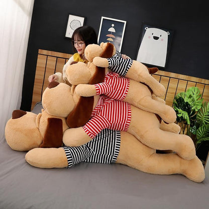 Soft Teddy Dog Cuddle Buddy
