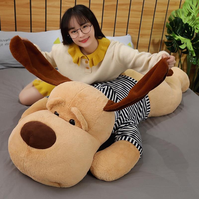 Soft Teddy Dog Cuddle Buddy