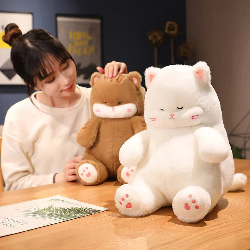 Adorable Cat Snuggle Plush Toy