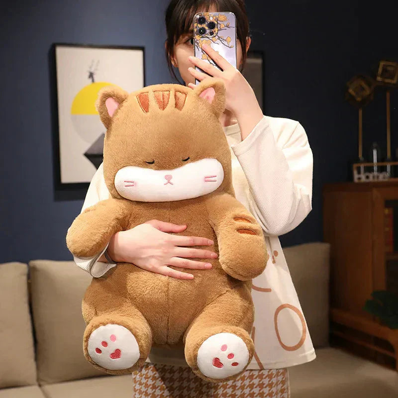 Adorable Cat Snuggle Plush Toy