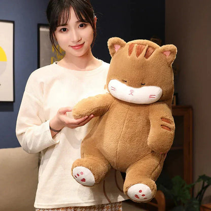 Adorable Cat Snuggle Plush Toy