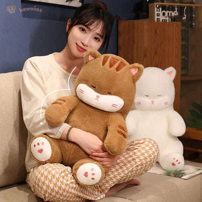 Adorable Cat Snuggle Plush Toy