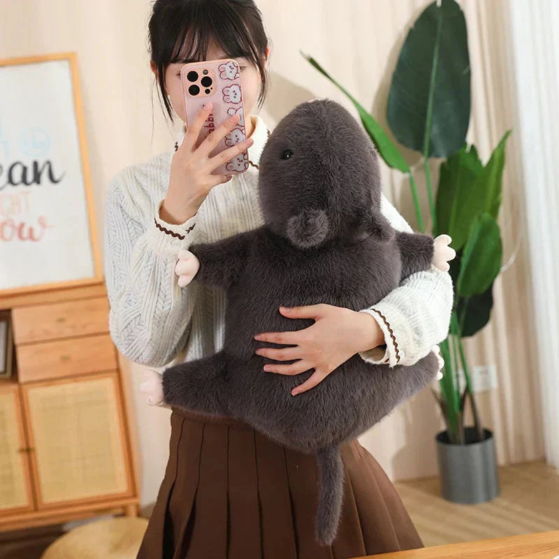Cute Black Rat Soft Plush Toy