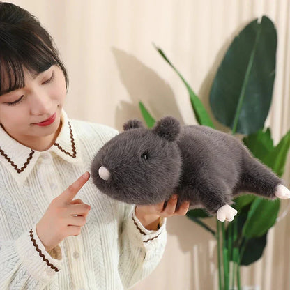 Cute Black Rat Soft Plush Toy