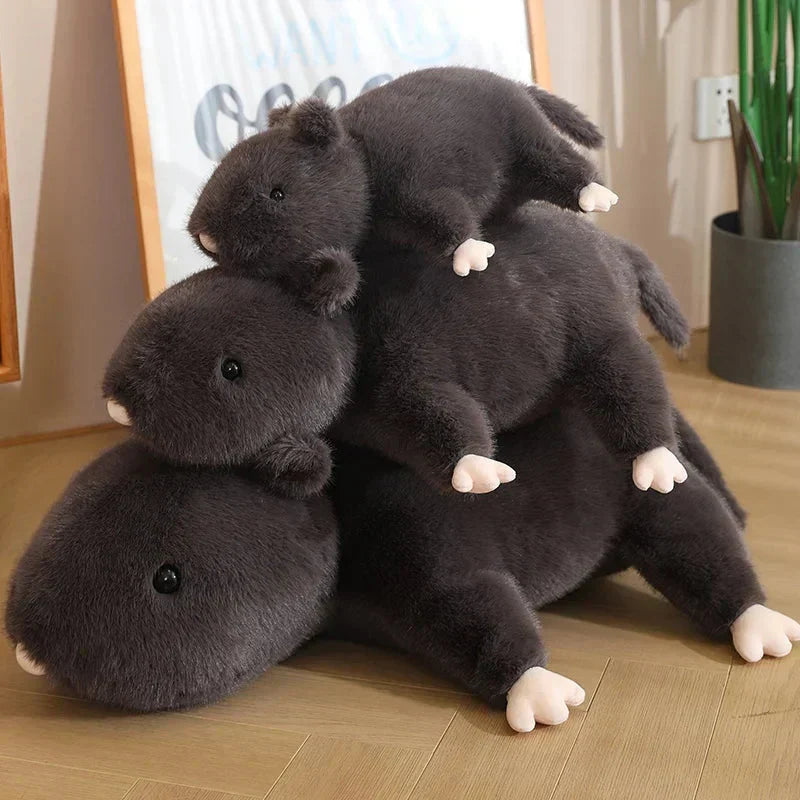 Cute Black Rat Soft Plush Toy